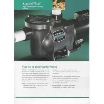 Pompa Starite Supermax 1