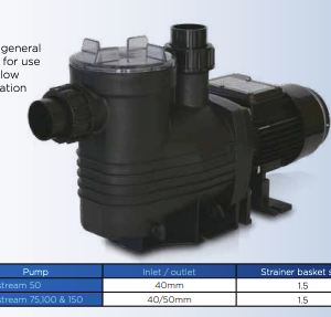 Pompa Supastream 0.75 34 hp Waterco 1